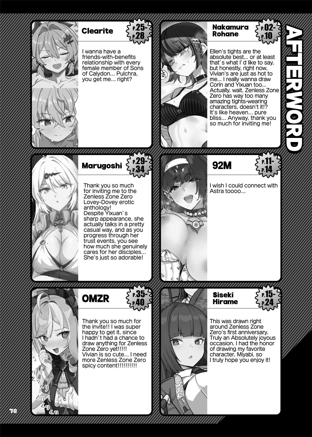 Hentai Manga Comic-Zenless Zone Zero Lovey-Dovey Erotic Anthology -Read-79